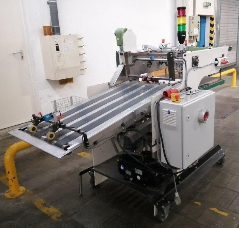 Werner Achilles Sondermaschinenbau - automatic mobile feeder for paper / cardboard - small size up to 50x60 cm - Folding machine: picture 1 Werner Achilles Sondermaschinenbau - automatic mobile feeder for paper / cardboard - small size up to 50x60 cm - Folding machine: picture 1
