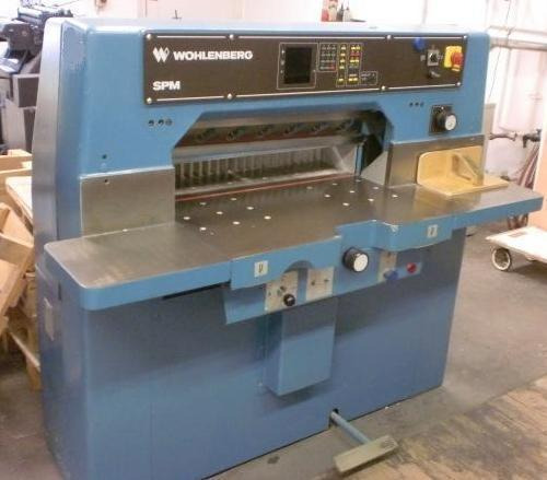 Wohlenberg WP 76 SPM high-speed cutter - Paper cutting machine: picture 1 Wohlenberg WP 76 SPM high-speed cutter - Paper cutting machine: picture 1