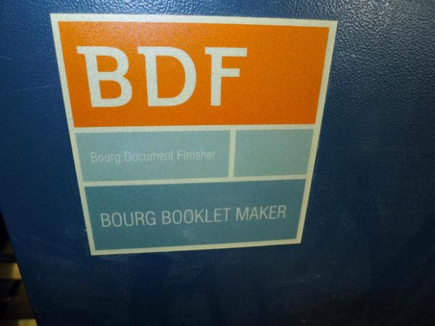 C. p. Bourg BDF booklet finisher - Printing machinery: picture 4 C. p. Bourg BDF booklet finisher - Printing machinery: picture 4