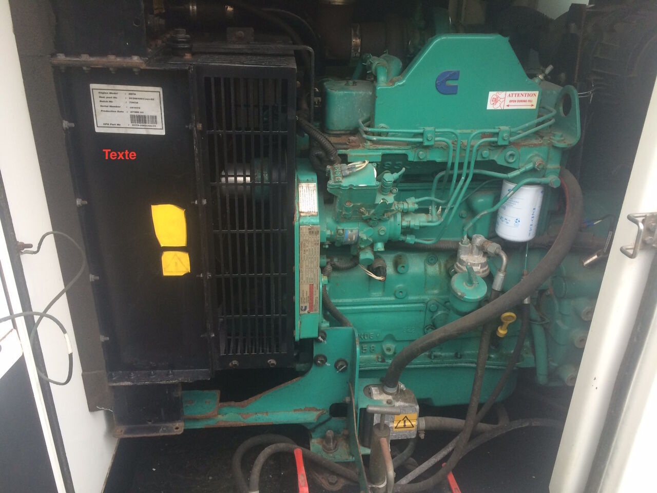 Cummins 70 kVa 4BT3.9 - Generator set: picture 2 Cummins 70 kVa 4BT3.9 - Generator set: picture 2