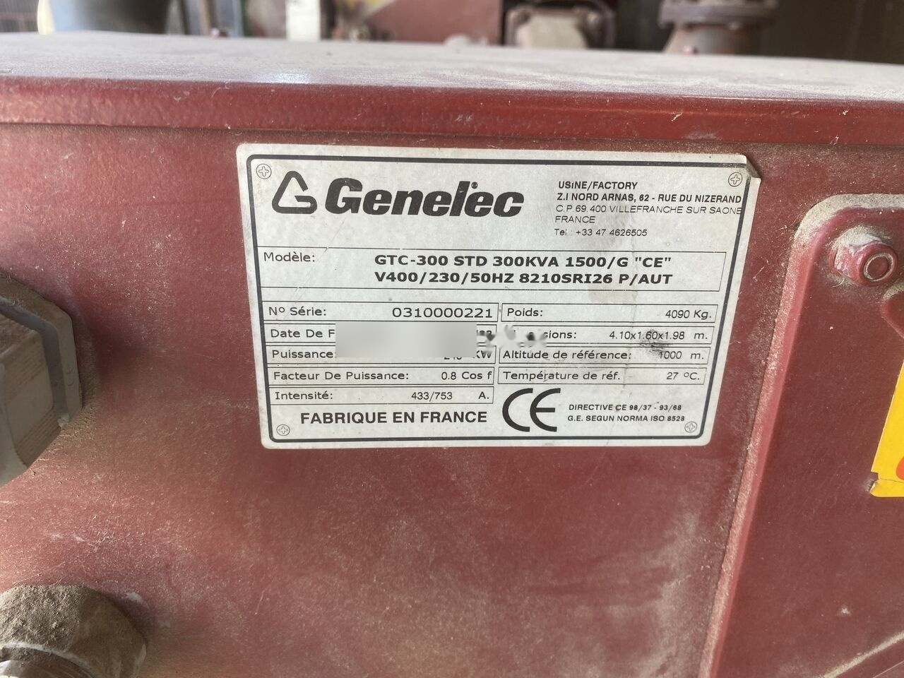 Genelec 300 kVa IVECO - Generator set: picture 5 Genelec 300 kVa IVECO - Generator set: picture 5