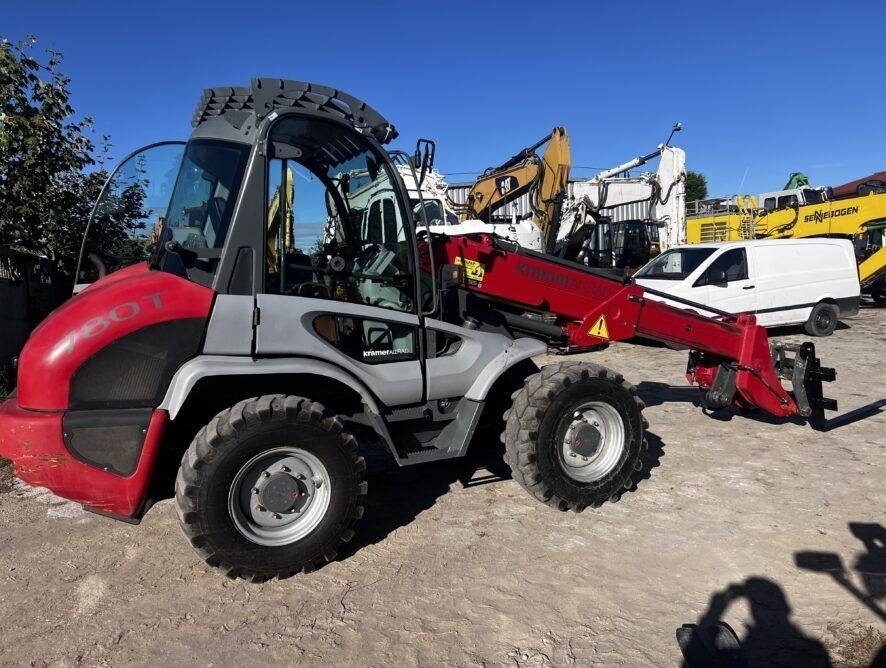 Telescopic wheel loader Kramer 780T Telescop: picture 8