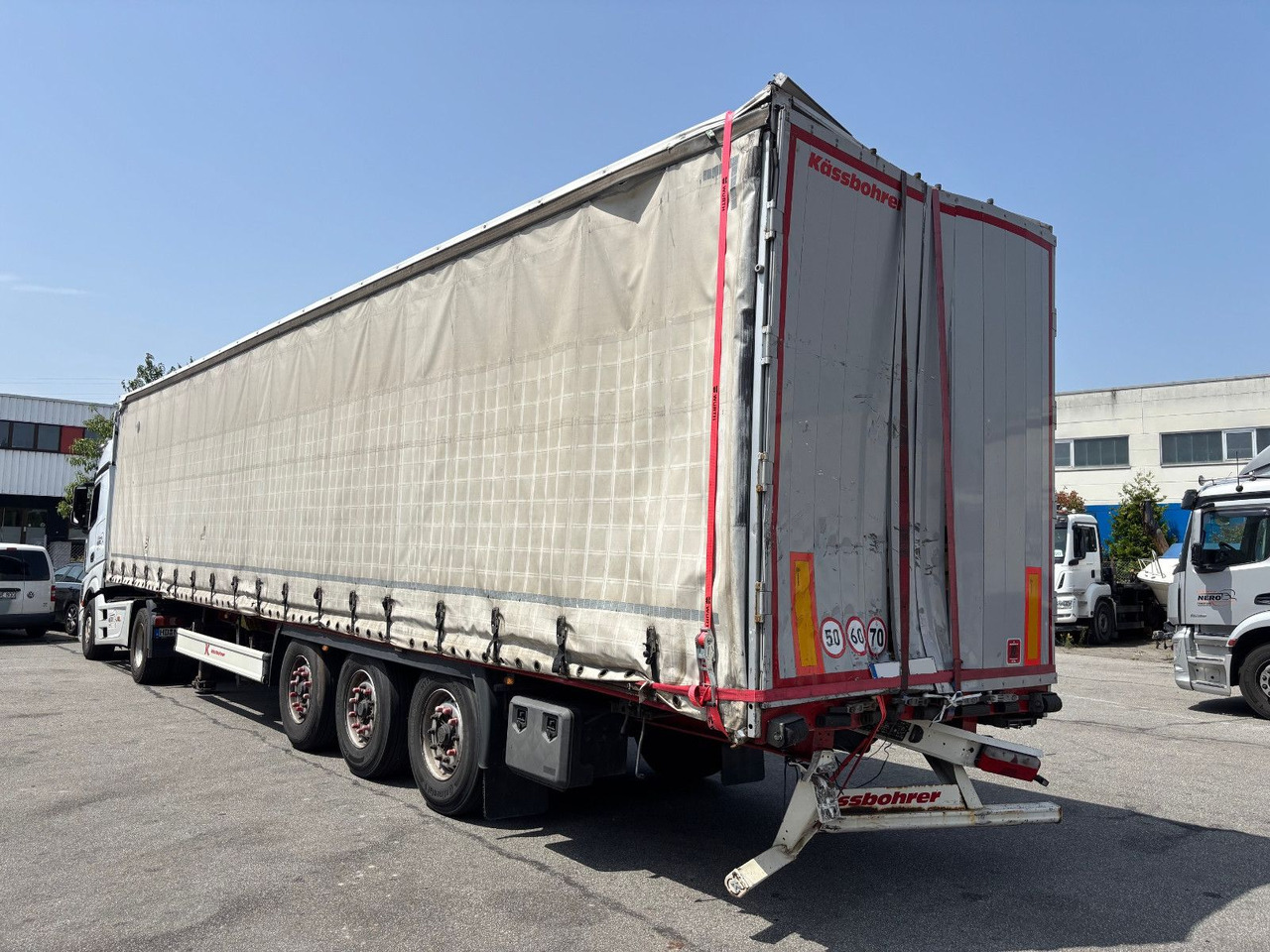 Kässbohrer Maxima XS Standard/Luft/Scheiben - Curtainsider semi-trailer: picture 5 Kässbohrer Maxima XS Standard/Luft/Scheiben - Curtainsider semi-trailer: picture 5