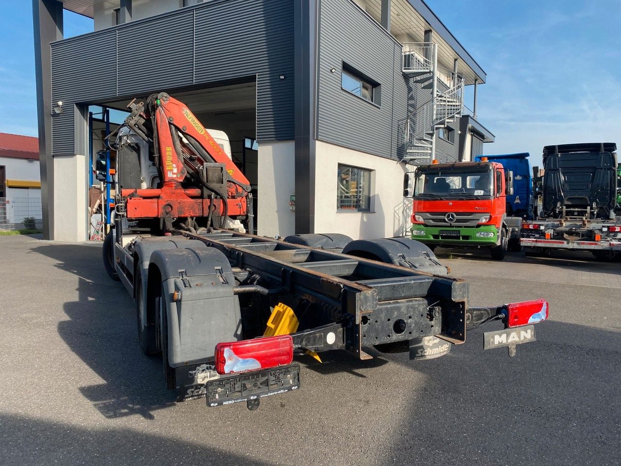 Cab chassis truck, Crane truck MAN TGS 26.320  26.440 PALFINGER FUNK MAN TGS 26.320  26.440 PALFINGER FUNK: picture 9