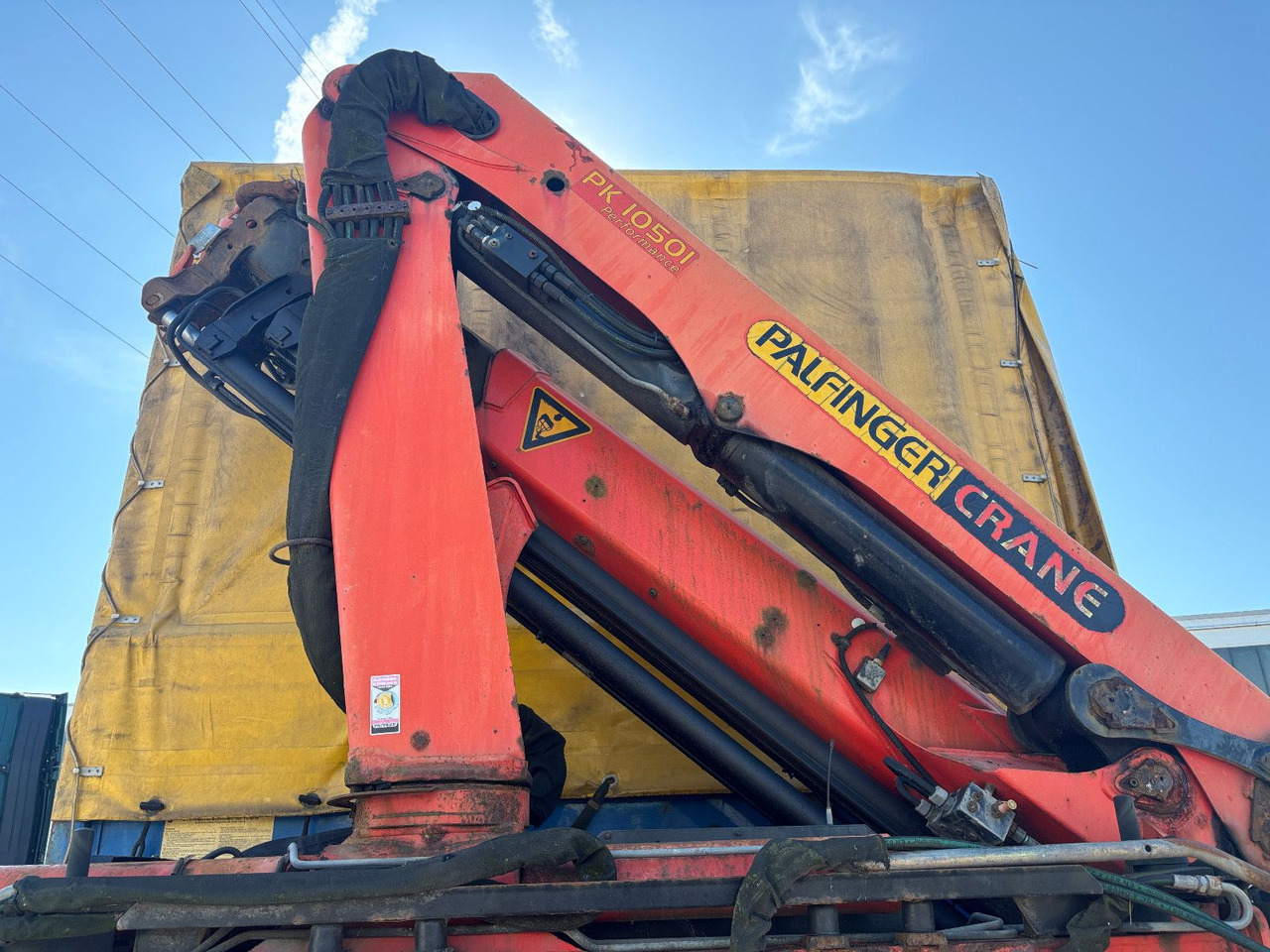 Palfinger PK10501 Wechselfahrgestellbrücke - Container transporter/ Swap body trailer: picture 3 Palfinger PK10501 Wechselfahrgestellbrücke - Container transporter/ Swap body trailer: picture 3