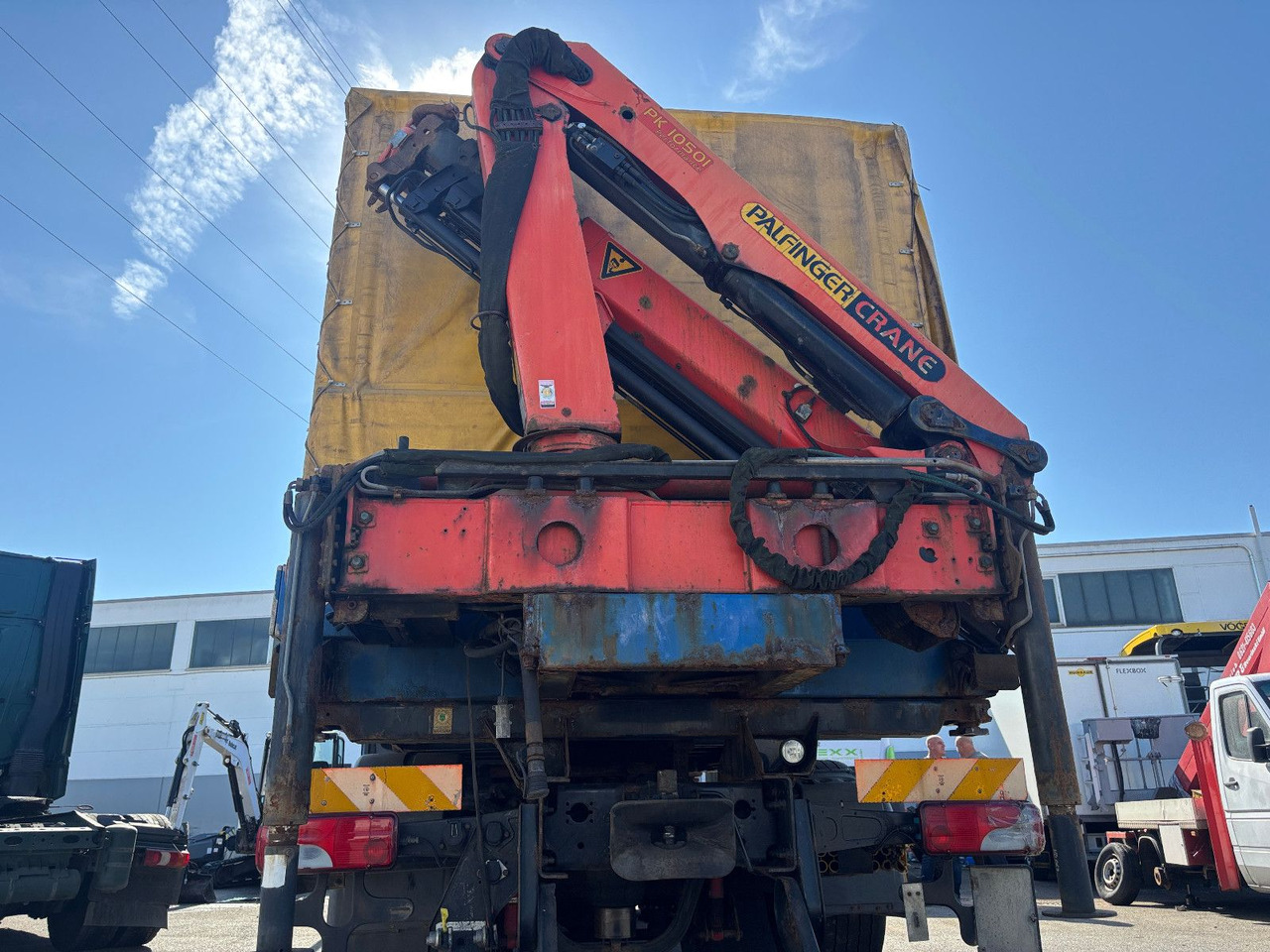 Palfinger PK10501 Wechselfahrgestellbrücke - Container transporter/ Swap body trailer: picture 2 Palfinger PK10501 Wechselfahrgestellbrücke - Container transporter/ Swap body trailer: picture 2