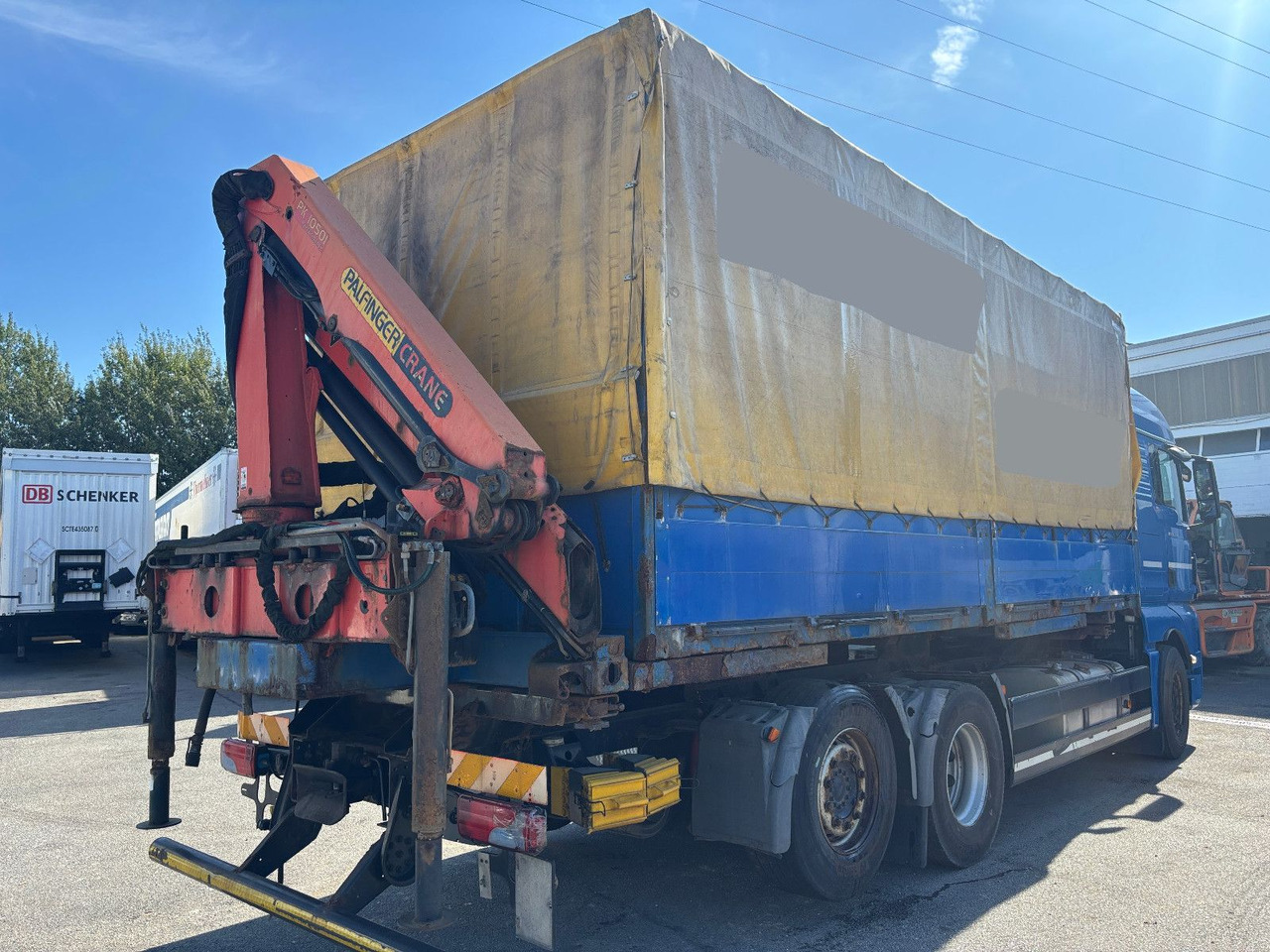 Palfinger PK10501 Wechselfahrgestellbrücke - Container transporter/ Swap body trailer: picture 1 Palfinger PK10501 Wechselfahrgestellbrücke - Container transporter/ Swap body trailer: picture 1