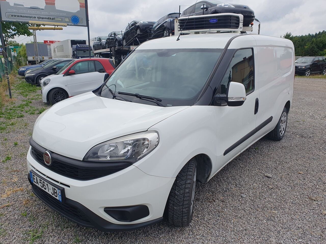 FIAT DOBLO 1.6 LONG CHLODNIA carrier KLIMA EURO6 - Refrigerated van: picture 1 FIAT DOBLO 1.6 LONG CHLODNIA carrier KLIMA EURO6 - Refrigerated van: picture 1