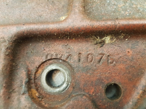 Massey Ferguson 135, 150, 230, 235, 245 Engine Backing Plate 741401m1 - Engine and parts: picture 5 Massey Ferguson 135, 150, 230, 235, 245 Engine Backing Plate 741401m1 - Engine and parts: picture 5
