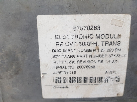 New Holland T7040 Puma Transmission Control Ecu 87570283, 84225066, 84479299 - ECU: picture 2 New Holland T7040 Puma Transmission Control Ecu 87570283, 84225066, 84479299 - ECU: picture 2