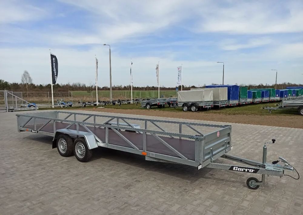 Carro Przyczepa dłużyca ramowa 612x123 cm, 750 kg - Dropside/ Flatbed trailer: picture 1 Carro Przyczepa dłużyca ramowa 612x123 cm, 750 kg - Dropside/ Flatbed trailer: picture 1