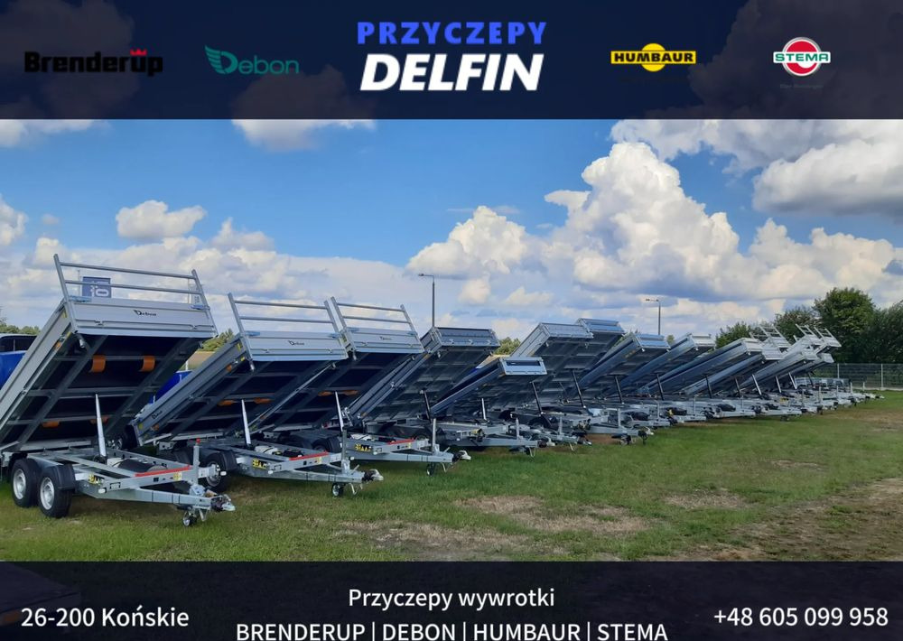 Debon PW 3.6 Electr. 360x180 cm 3.5T - Tipper trailer: picture 3 Debon PW 3.6 Electr. 360x180 cm 3.5T - Tipper trailer: picture 3