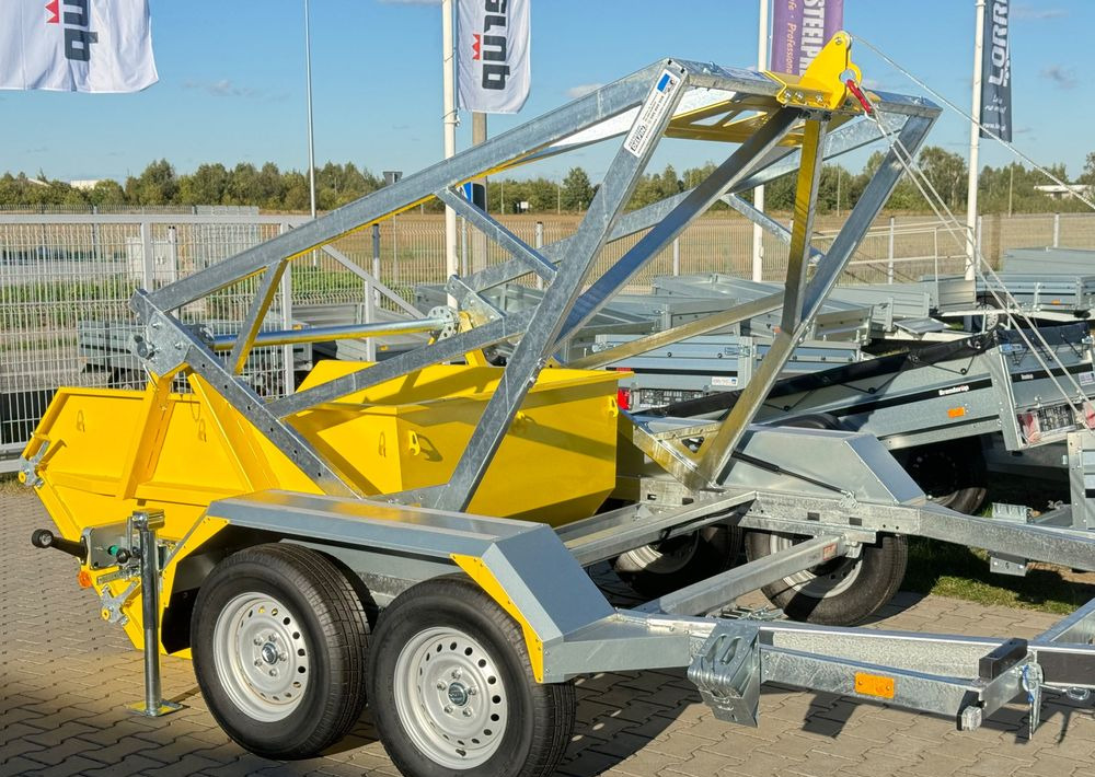 New Car trailer LORRIES Lorries Przyczepa TPB27-4925 do transportu bębna z kablem: picture 19