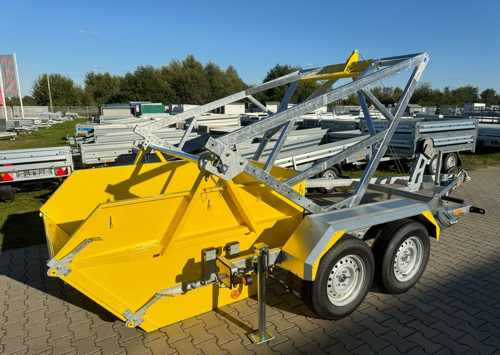 New Car trailer LORRIES Lorries Przyczepa TPB27-4925 do transportu bębna z kablem: picture 18
