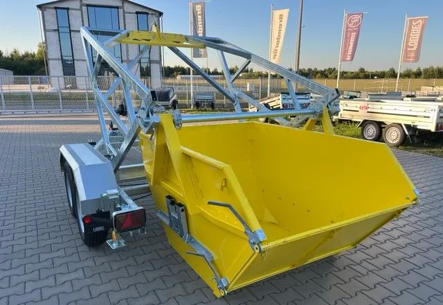 New Car trailer LORRIES Lorries Przyczepa TPB27-4925 do transportu bębna z kablem: picture 20