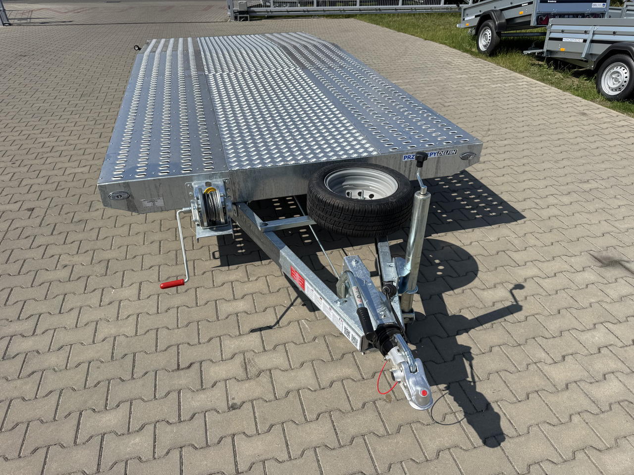 New Autotransporter trailer NIEWIADÓW Jupiter 4.5  -  450 x 210 cm / 2700 kg: picture 6