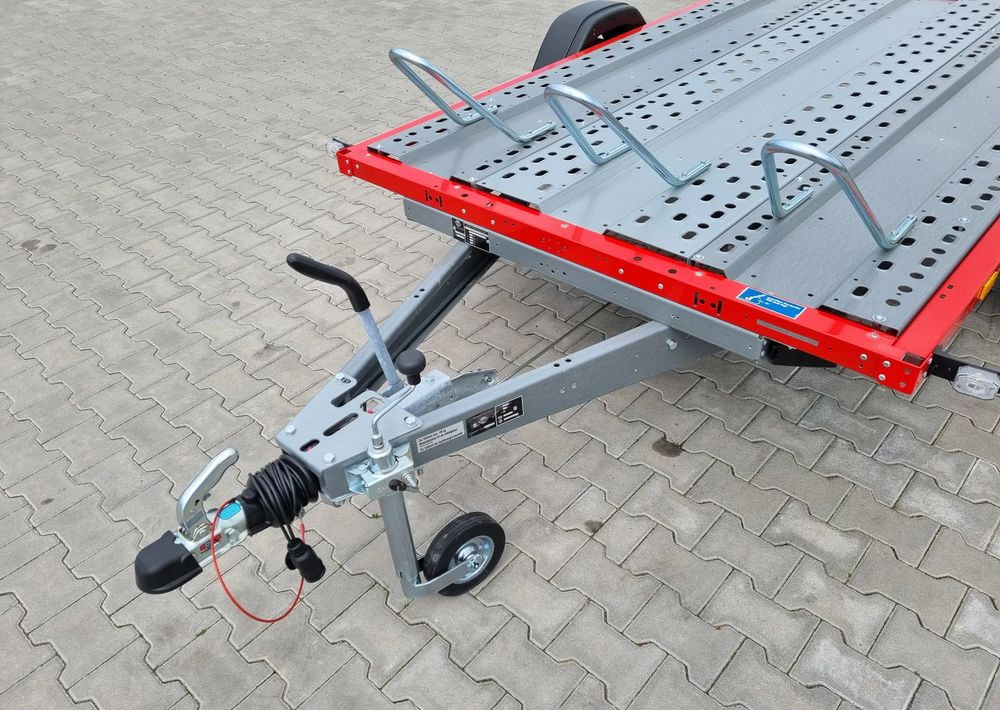 New Motorcycle trailer STEMA STM 02 10-25-15.1 red | 251x153 cm 3 motocykle | DMC 1000kg: picture 9