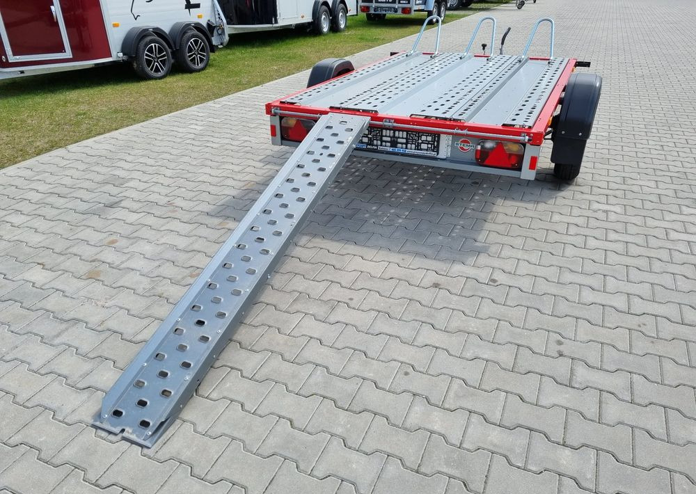 New Motorcycle trailer STEMA STM 02 10-25-15.1 red | 251x153 cm 3 motocykle | DMC 1000kg: picture 13