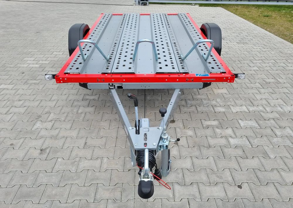 New Motorcycle trailer STEMA STM 02 10-25-15.1 red | 251x153 cm 3 motocykle | DMC 1000kg: picture 11