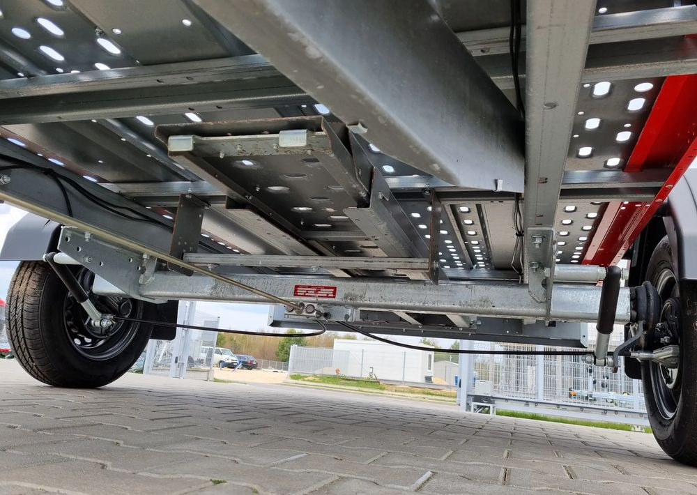New Motorcycle trailer STEMA STM 02 10-25-15.1 red | 251x153 cm 3 motocykle | DMC 1000kg: picture 15