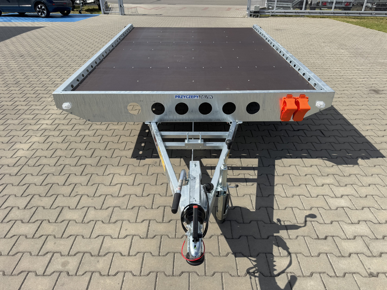 New Motorcycle trailer WIOLA QUAD 2H1.5 - przyczepa pod ATV Can-Am Maverick | Polaris RZR | 2 quady: picture 9