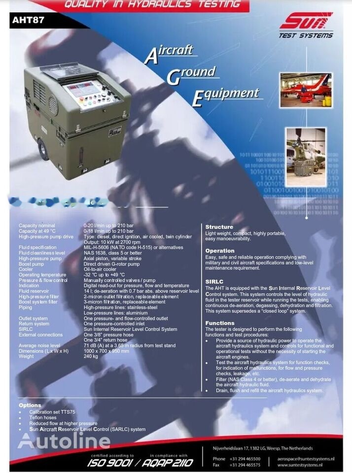 Ground power unit SUN AHT87A: picture 8