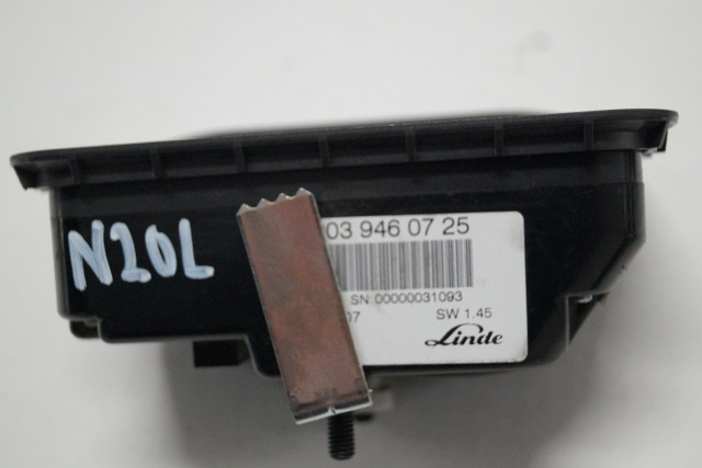 Linde 0039460725 | Display SW1.45 Display SW1.45 - Dashboard for Material handling equipment: picture 2 Linde 0039460725 | Display SW1.45 Display SW1.45 - Dashboard for Material handling equipment: picture 2