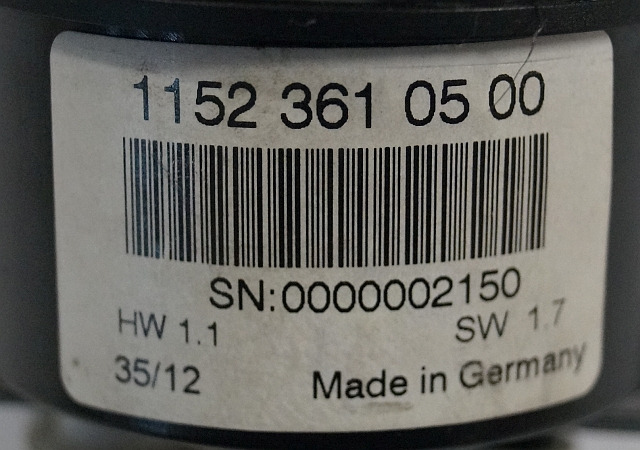 Linde 11523610500 | Battery indicator with hour meter Sw 1,7 Hw 1,1 sn. 00000021 - Dashboard for Material handling equipment: picture 3 Linde 11523610500 | Battery indicator with hour meter Sw 1,7 Hw 1,1 sn. 00000021 - Dashboard for Material handling equipment: picture 3