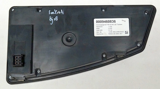 Still 0009460836 | Display V1.03 HW 2.00 Sw. 0.14 399302246/0000 sn K363.00.006 - Dashboard for Material handling equipment: picture 2 Still 0009460836 | Display V1.03 HW 2.00 Sw. 0.14 399302246/0000 sn K363.00.006 - Dashboard for Material handling equipment: picture 2
