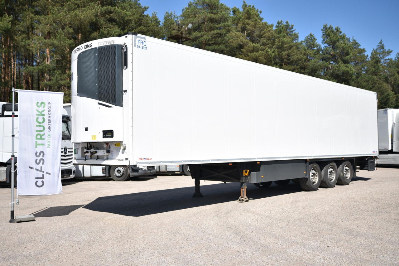 Schmitz Cargobull SKO Double Deck FP 60 ThermoKing SLXi 300 Lifting Axle - Refrigerator semi-trailer: picture 1 Schmitz Cargobull SKO Double Deck FP 60 ThermoKing SLXi 300 Lifting Axle - Refrigerator semi-trailer: picture 1