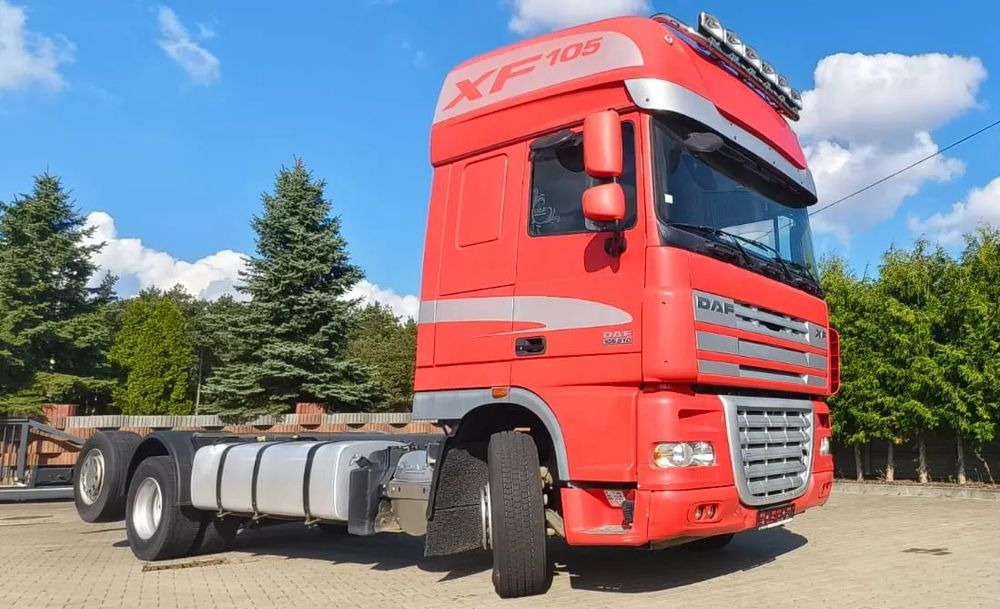 DAF XF510 pod zabudowę – 6x2/ skrętna podnoszona oś/ retarder - Cab chassis truck: picture 1 DAF XF510 pod zabudowę – 6x2/ skrętna podnoszona oś/ retarder - Cab chassis truck: picture 1