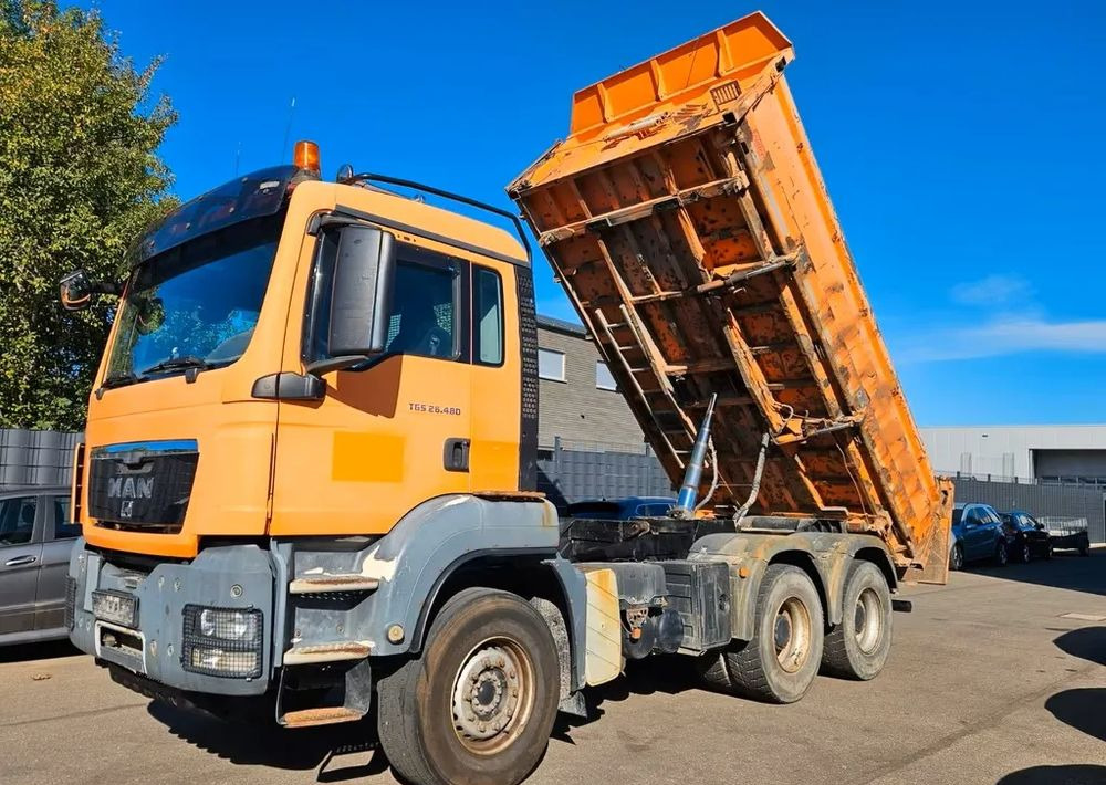 MAN TGS 26.480 6x4 WYWROTKA 3-STRONNA | AUTOMAT | EURO 5 | PRZEBIEG 310 000km! - Tipper: picture 3 MAN TGS 26.480 6x4 WYWROTKA 3-STRONNA | AUTOMAT | EURO 5 | PRZEBIEG 310 000km! - Tipper: picture 3