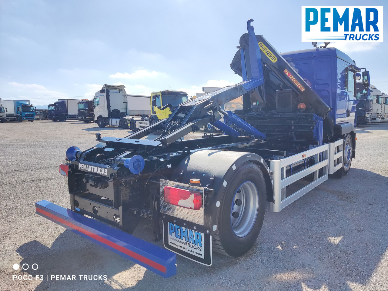 Hook lift truck, Crane truck MAN TGM 18.290 GRUA MULTILIFT: picture 13 Hook lift truck, Crane truck MAN TGM 18.290 GRUA MULTILIFT: picture 13