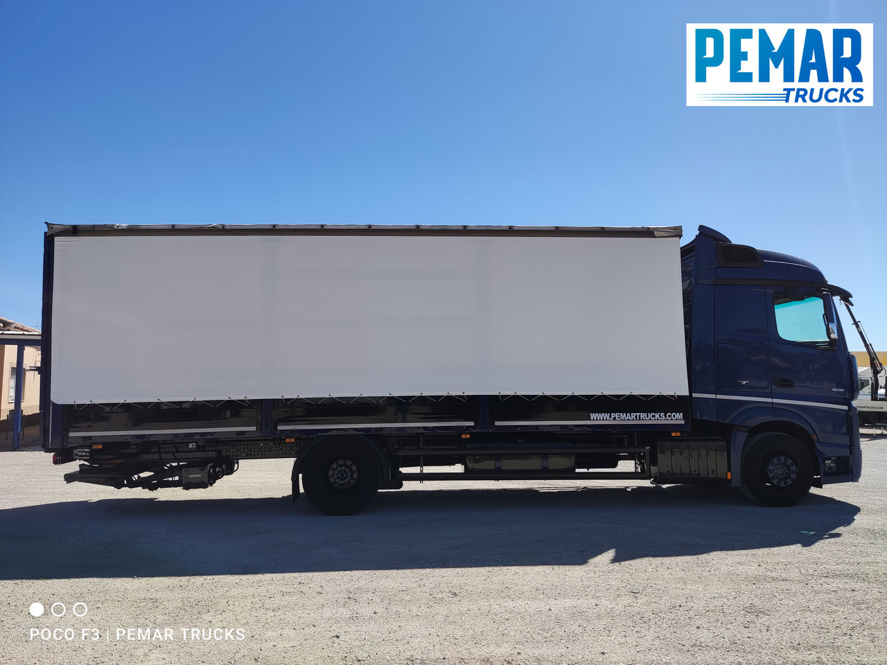 MERCEDES-BENZ ACTROS 1836 SEMITAUTLINER 18T - Curtainsider truck: picture 4 MERCEDES-BENZ ACTROS 1836 SEMITAUTLINER 18T - Curtainsider truck: picture 4