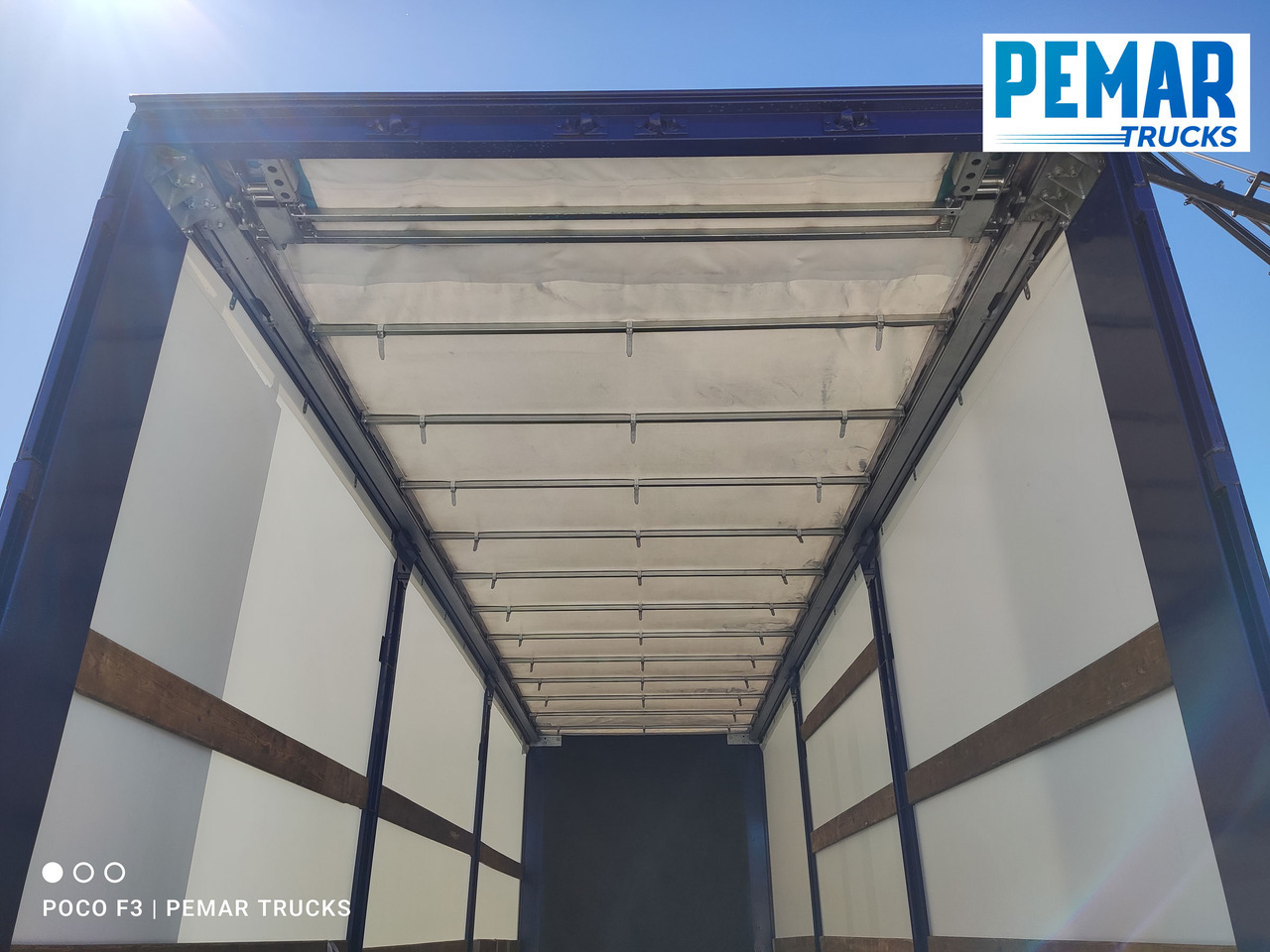 Curtainsider truck MERCEDES-BENZ ACTROS 1836 SEMITAUTLINER 18T: picture 14