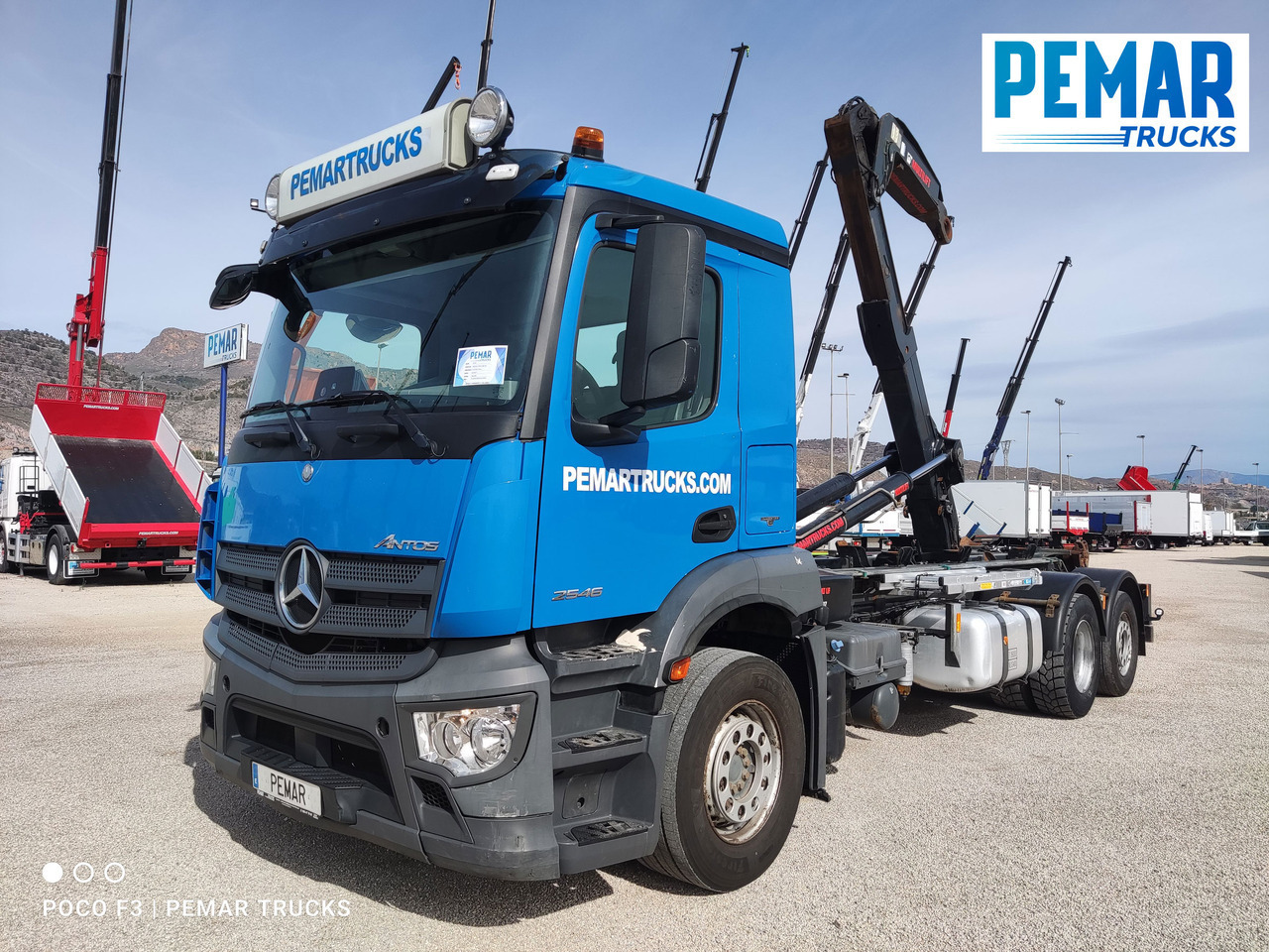 MERCEDES-BENZ ANTOS 2546 6X2 MULTILIFT - Container transporter/ Swap body truck: picture 1 MERCEDES-BENZ ANTOS 2546 6X2 MULTILIFT - Container transporter/ Swap body truck: picture 1