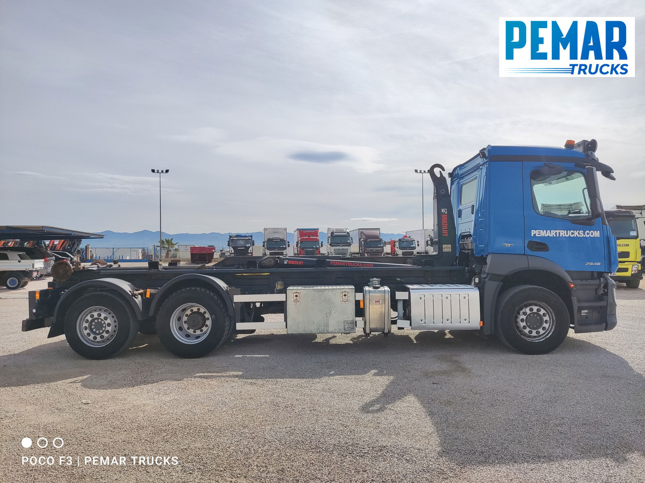 MERCEDES-BENZ ANTOS 2546 6X2 MULTILIFT - Container transporter/ Swap body truck: picture 5 MERCEDES-BENZ ANTOS 2546 6X2 MULTILIFT - Container transporter/ Swap body truck: picture 5