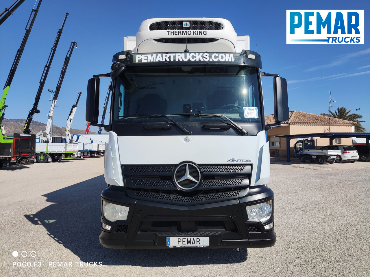 MERCEDES-BENZ MERCEDES BENZ ANTOS 1833 FRIGORIFICO 18T - Refrigerator truck: picture 2 MERCEDES-BENZ MERCEDES BENZ ANTOS 1833 FRIGORIFICO 18T - Refrigerator truck: picture 2