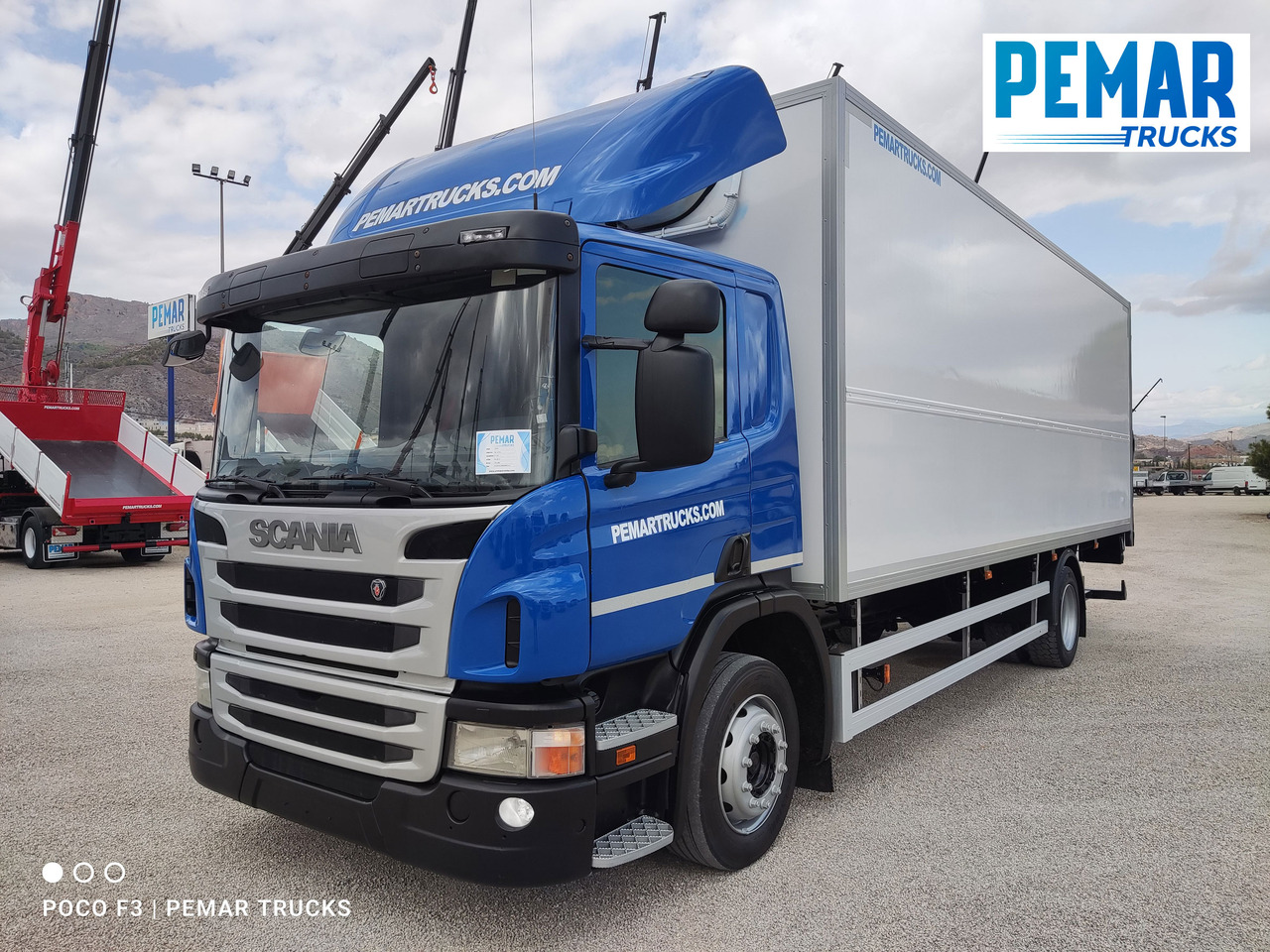 SCANIA P 230 CAJA CERRADA 16.5T - Box truck: picture 1 SCANIA P 230 CAJA CERRADA 16.5T - Box truck: picture 1