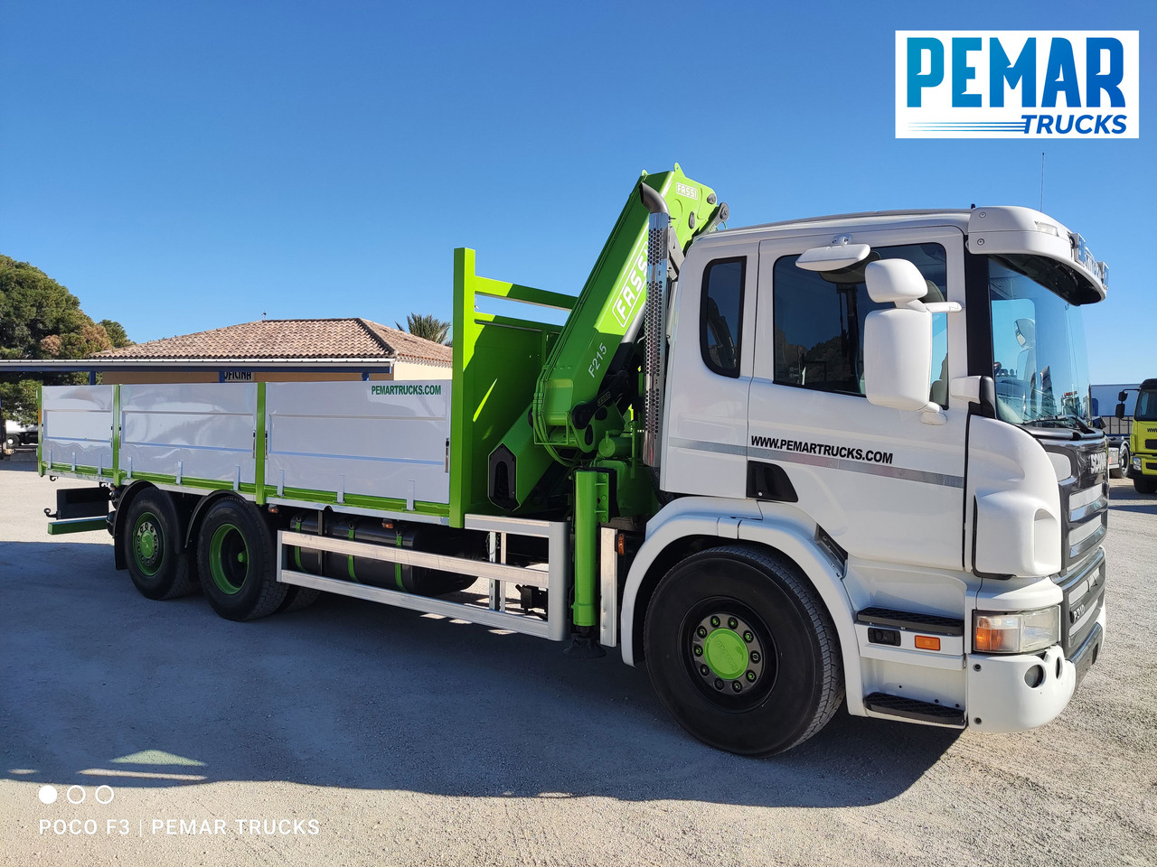 SCANIA P 310 6X2 GRUA CAJA FIJA FASSI F 210 - Crane truck: picture 5 SCANIA P 310 6X2 GRUA CAJA FIJA FASSI F 210 - Crane truck: picture 5