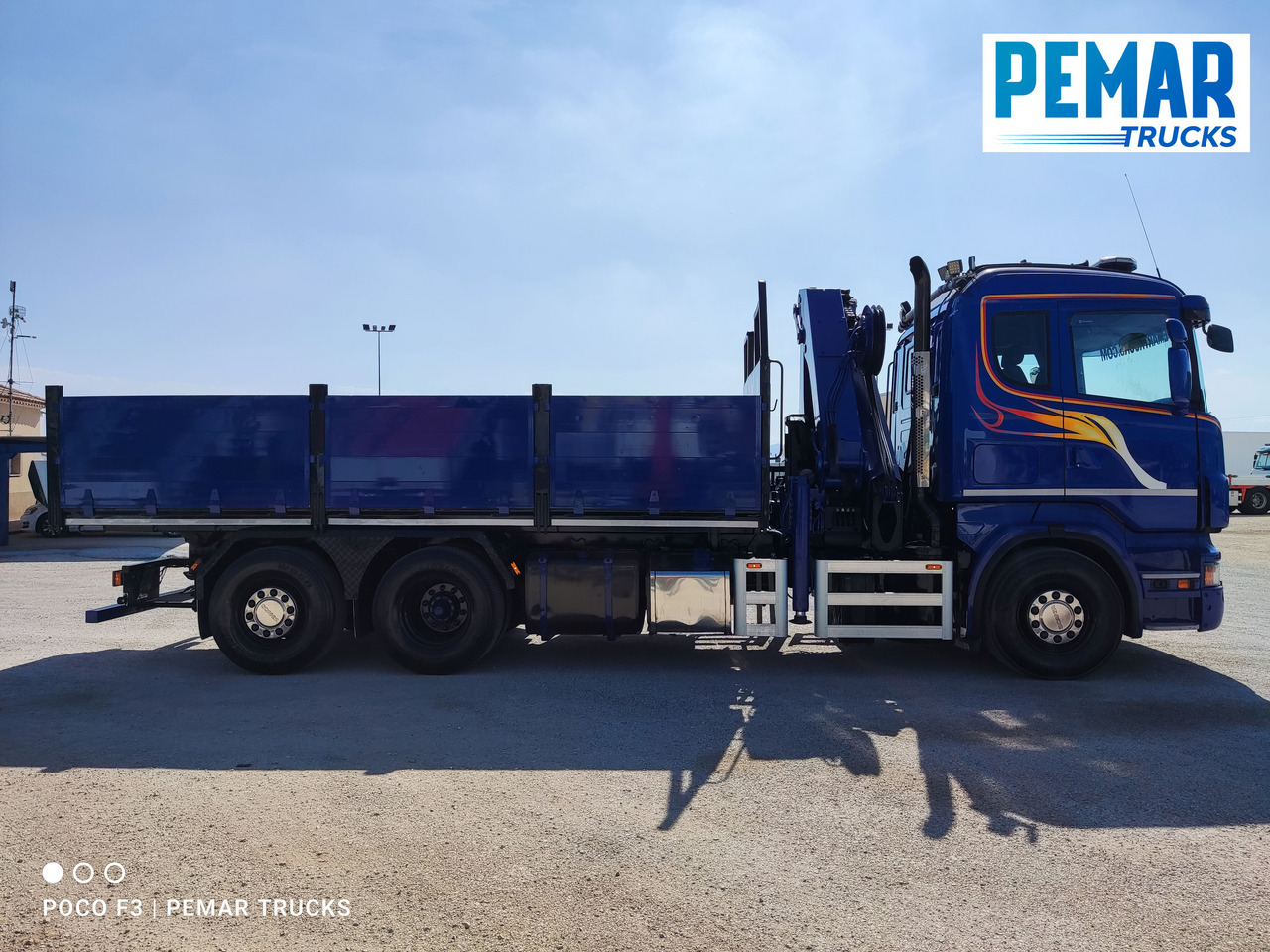 SCANIA R 420 6X2 GRUA PALFINGER PK 23002 BASCULANTE - Tipper, Crane truck: picture 5 SCANIA R 420 6X2 GRUA PALFINGER PK 23002 BASCULANTE - Tipper, Crane truck: picture 5