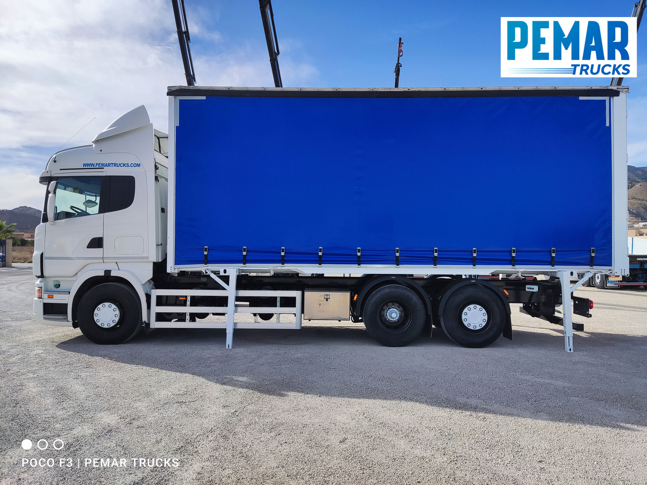 Container transporter/ Swap body truck SCANIA R 500 6X2 TAUTLINER CAJA INTERCAMBIABLE: picture 28