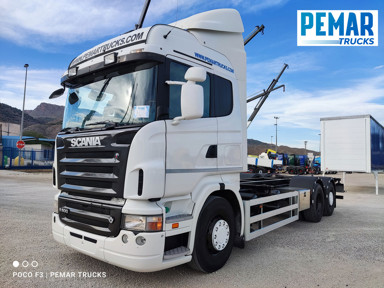 Container transporter/ Swap body truck SCANIA R 500 6X2 TAUTLINER CAJA INTERCAMBIABLE: picture 41