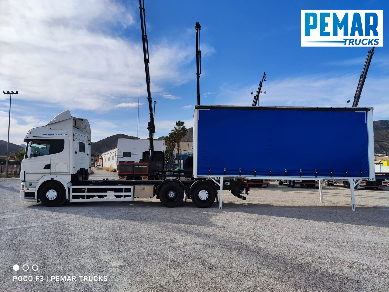 Container transporter/ Swap body truck SCANIA R 500 6X2 TAUTLINER CAJA INTERCAMBIABLE: picture 36