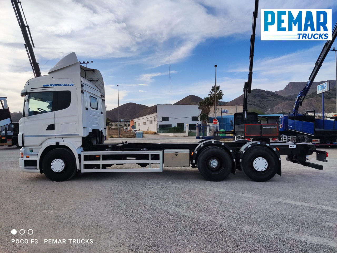 Container transporter/ Swap body truck SCANIA R 500 6X2 TAUTLINER CAJA INTERCAMBIABLE: picture 48