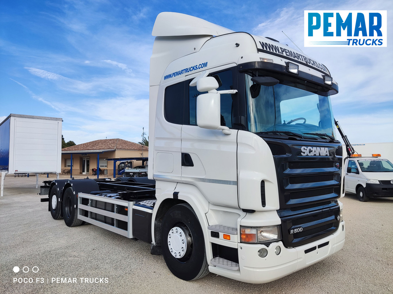 Container transporter/ Swap body truck SCANIA R 500 6X2 TAUTLINER CAJA INTERCAMBIABLE: picture 43