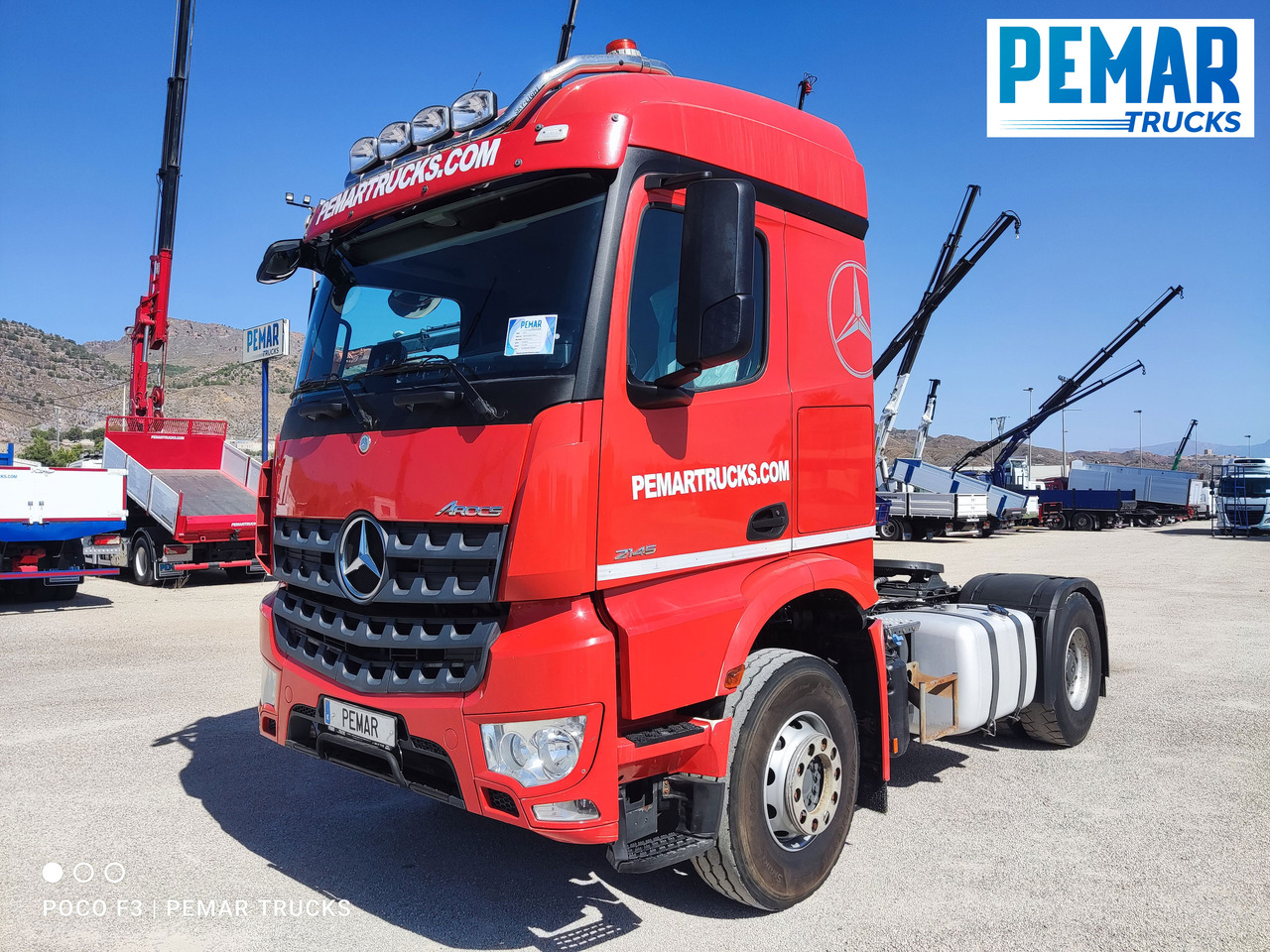 MERCEDES-BENZ AROCS 2145 TRACTORA EQUIPO HIDRAULICO - Tractor unit: picture 1 MERCEDES-BENZ AROCS 2145 TRACTORA EQUIPO HIDRAULICO - Tractor unit: picture 1