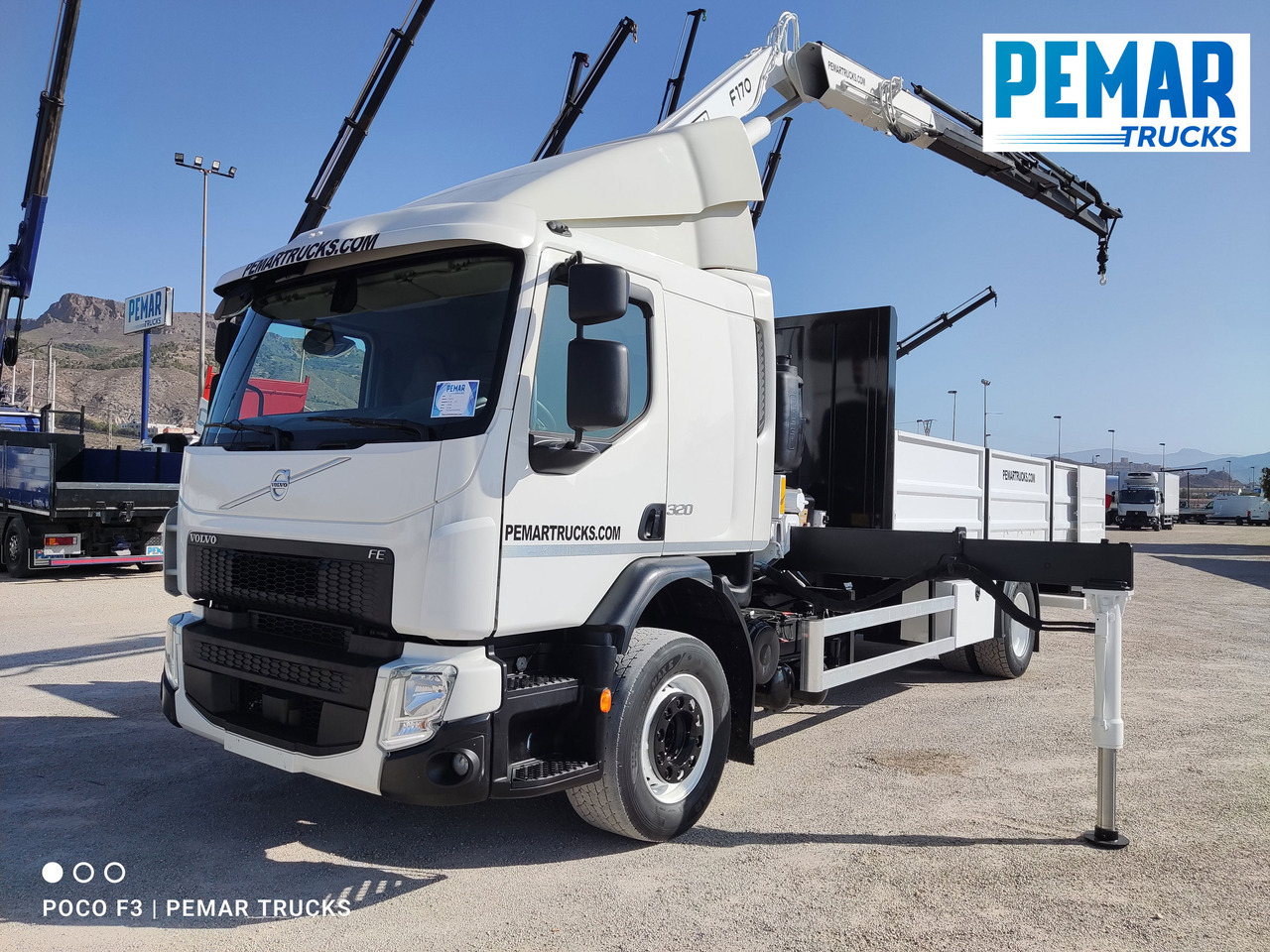 VOLVO FE 320 GRUA CAJA FIJA 18T EURO 6 - Crane truck: picture 1 VOLVO FE 320 GRUA CAJA FIJA 18T EURO 6 - Crane truck: picture 1