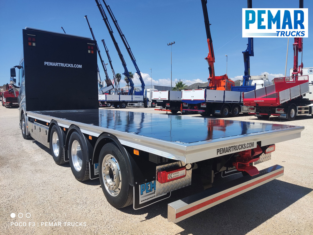 Dropside/ Flatbed truck VOLVO FH16 750 8X4 PLATAFORMA CAJA ABIERTA: picture 7