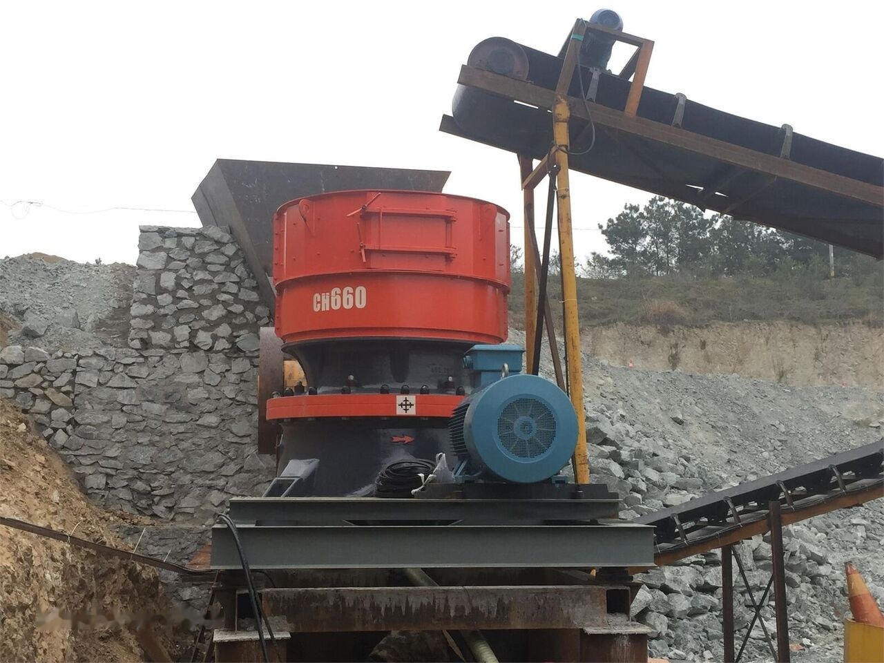Kinglink New KCH660 Cone Crusher | Aggregate | Andesite - Cone crusher: picture 1 Kinglink New KCH660 Cone Crusher | Aggregate | Andesite - Cone crusher: picture 1